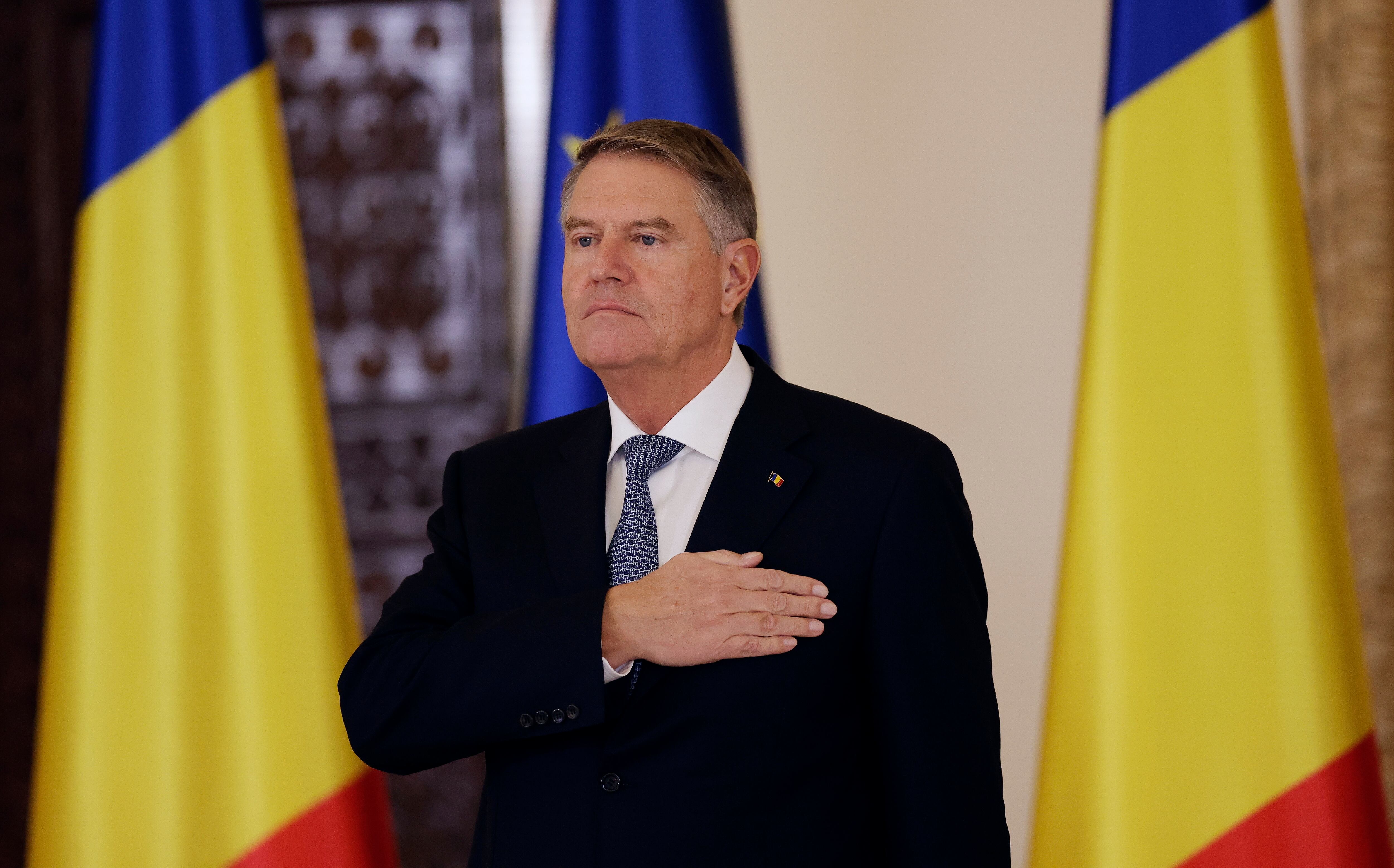 Presidente de Rumania Klaus Iohannis. FOTO: EFE/EPA/ROBERT GHEMENT