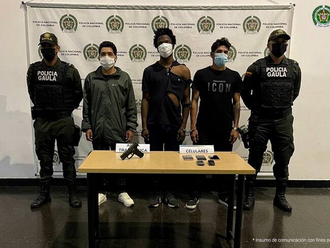 Captura de presunto asesino de una mujer de la tercera edad en Neiva. Foto: Fiscalía General de la Nación