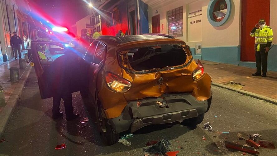 El conductor fue imputado por el delito de tentativa de homicidio agravado. Foto: Cortesía/ Fiscalía.