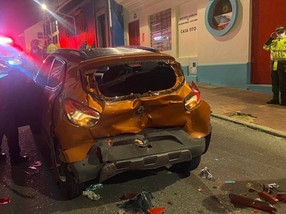 Judicializan a hombre que arrolló a un policía en Bogotá