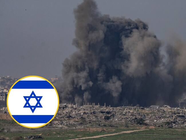 Explosion en Gaza. FOTo: Ilia Yefimovich/picture alliance via Getty Images