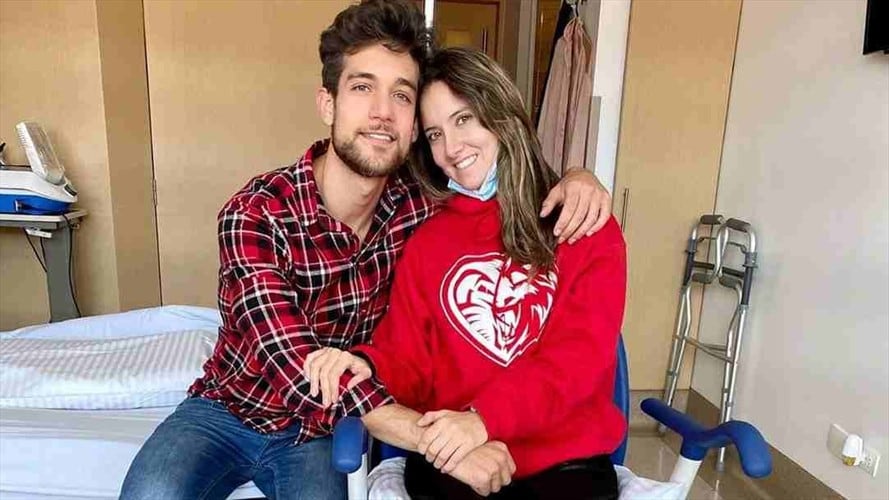 Lenard Vandera y Daniela Álvarez. Foto: Instagram