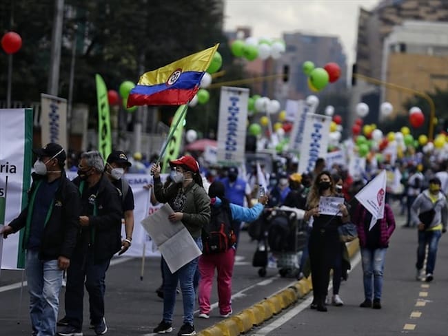En Sigue La W mostramos cómo avanzan las protestas en las principales ciudades del país.. Foto: Colprensa