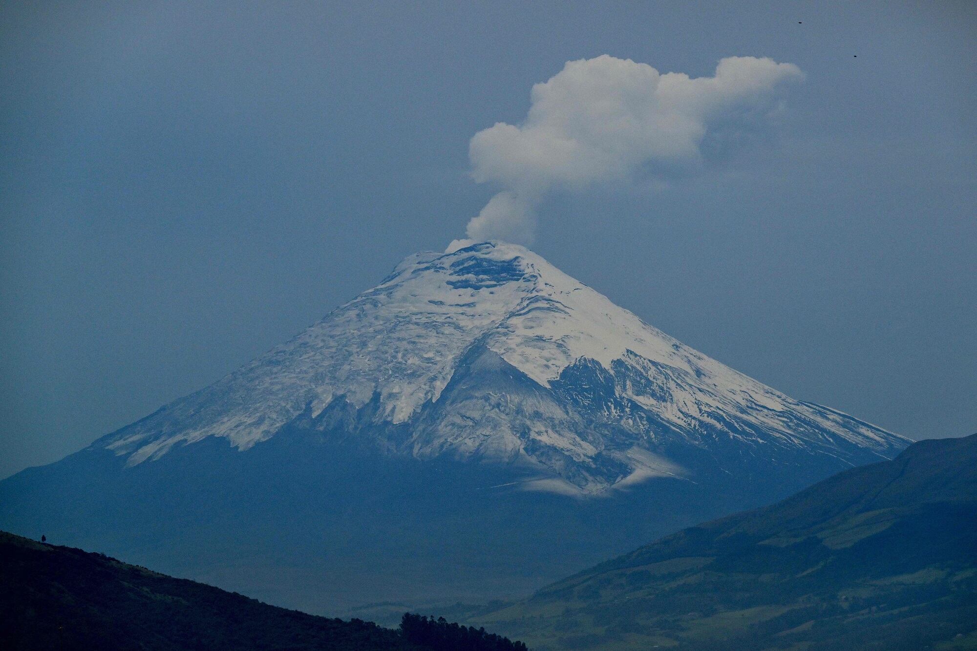 Volcán Cotopaxi. (Photo by RODRIGO BUENDIA/AFP via Getty Images)