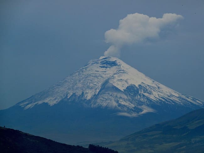 Volcán Cotopaxi. (Photo by RODRIGO BUENDIA/AFP via Getty Images)
