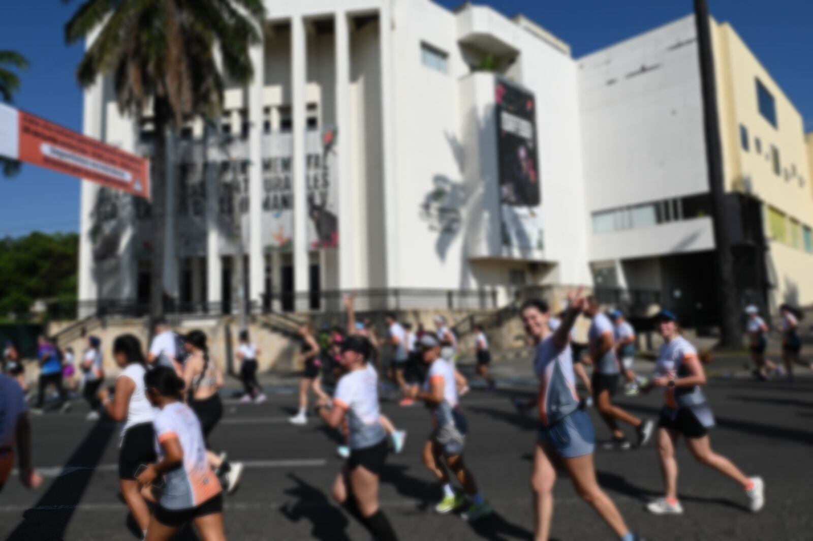 La Media Maratón de Cali, que se cumplió el pasado domingo 29 de junio. Foto: Alcaldía de Cali.