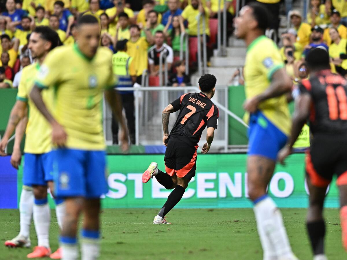 ¡Colombia empata el partido! Así fue el golazo de Luis Díaz ante Brasil