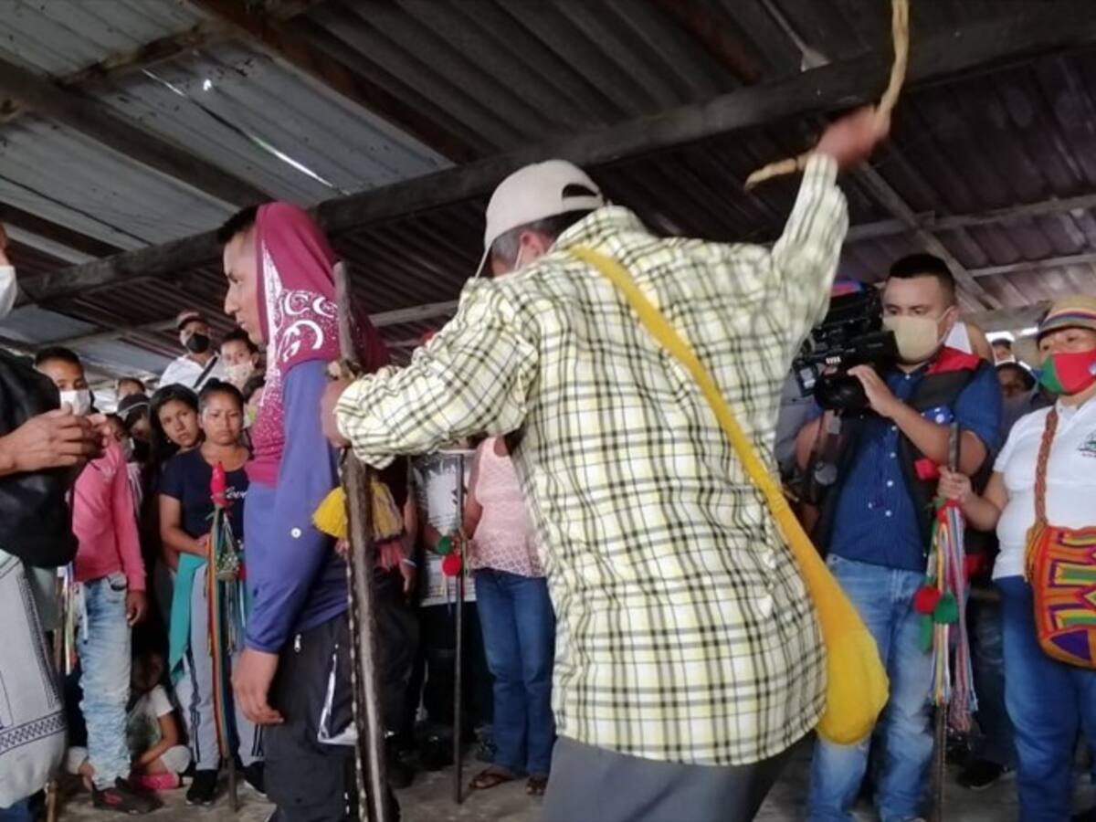Indígenas condenaron a siete disidentes de las Farc en Caloto, Cauca