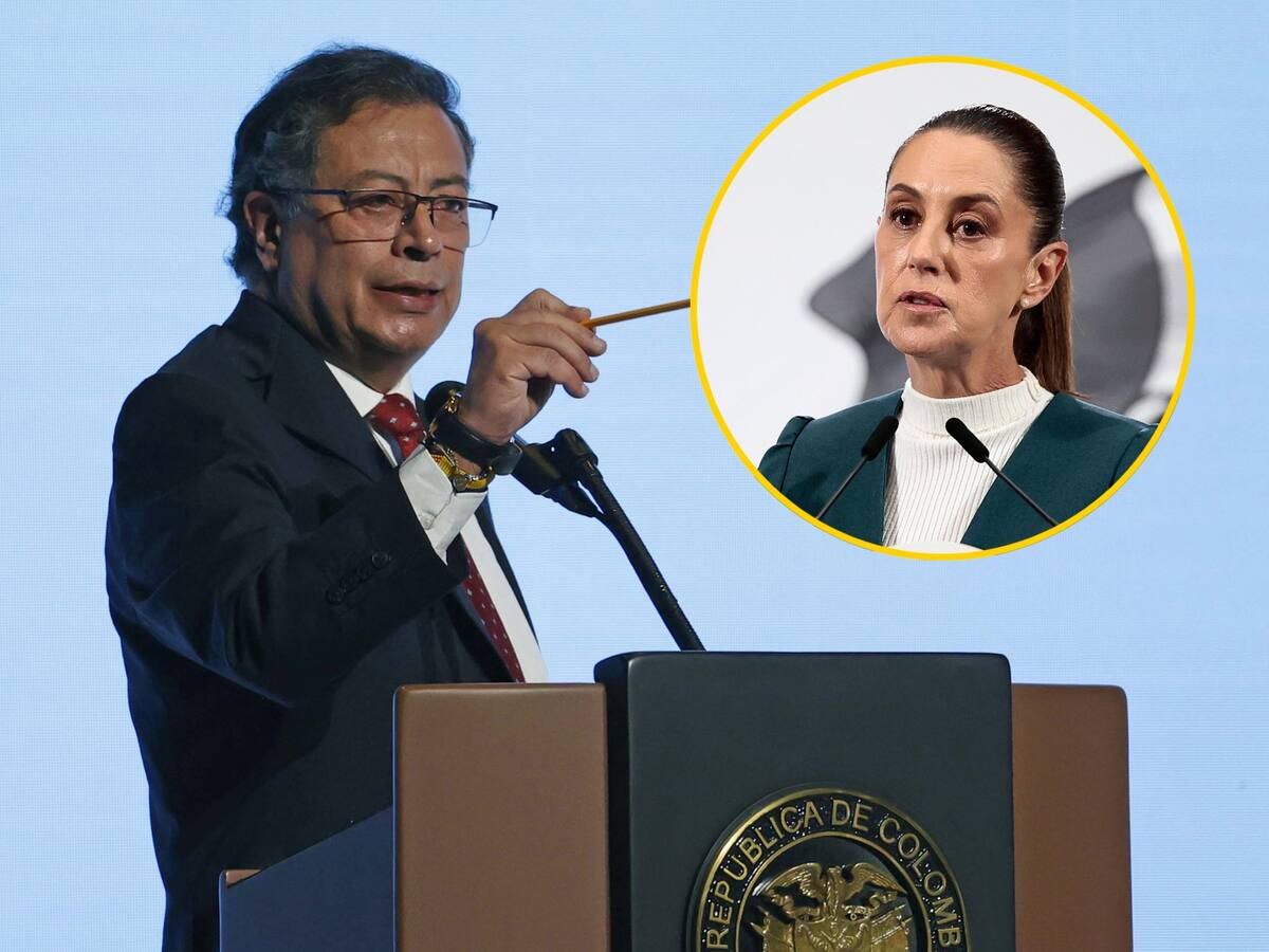 Petro le propuso a Claudia Sheinbaum crear un “observatorio sobre el crimen organizado” con México