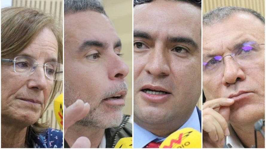 Roy Barrera, Armando Benedetti, Edward Rodríguez y Salud Hernández, Periodista hablaron sobre lo que se vendrá en el Congreso después del pronunciamiento de la Corte.. Foto: W Radio