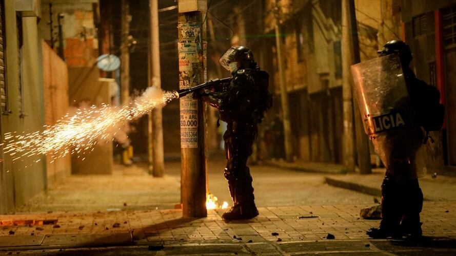 Inician investigación a comandante del ESMAD en Medellín . Foto: Colprensa