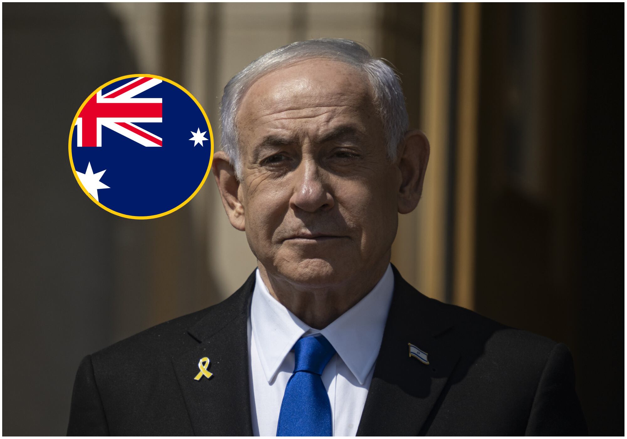 Netanyahu aplaudió la decisión de Australia de expulsar al embajador de Irán en Canberra. Foto: Getty Images.