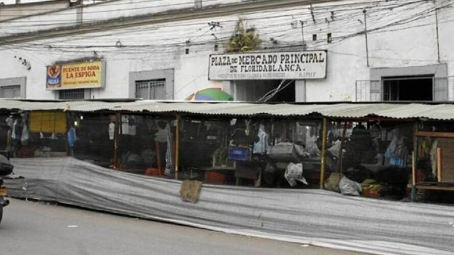Plaza de mercado de Floridablanca. Foto: Suministrada.