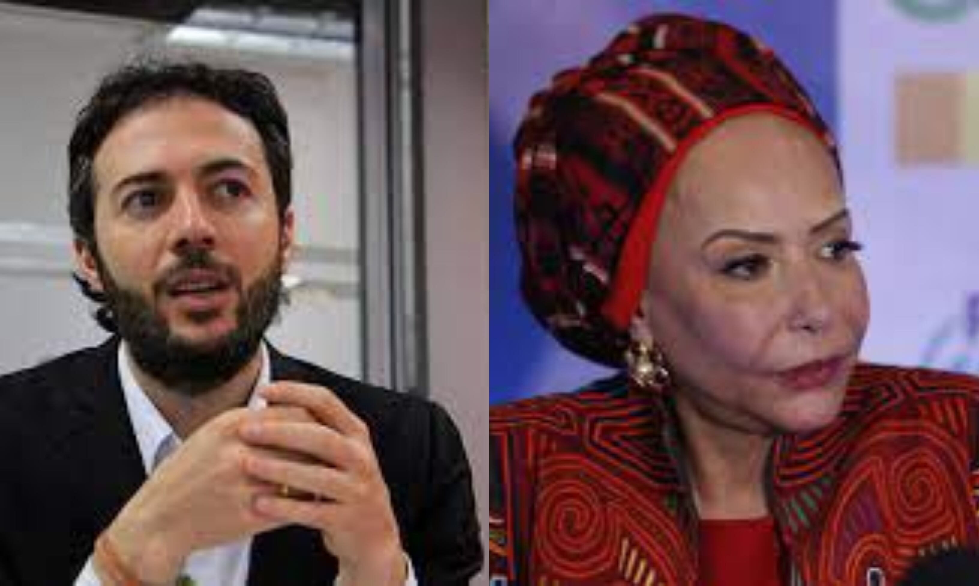 Daniel Quintero y Piedad Córdoba. Foto: Colprensa