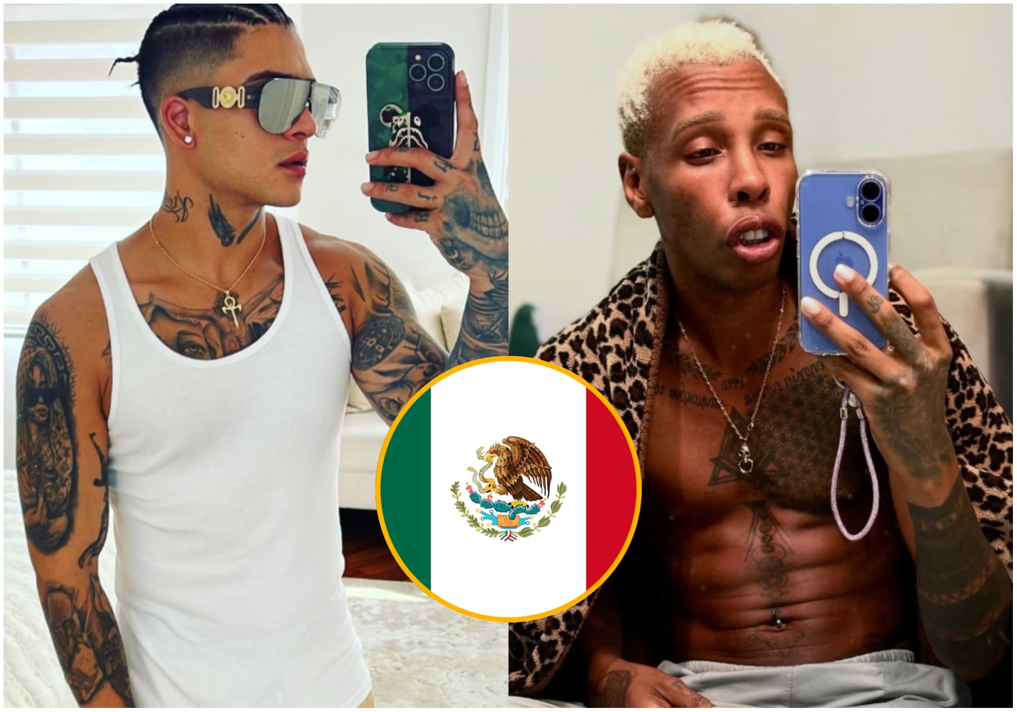 México detiene 16 personas por homicidio de músicos colombianos, incluidos 10 extranjeros. Foto: Instagram @bkingoficial y @regioclownn