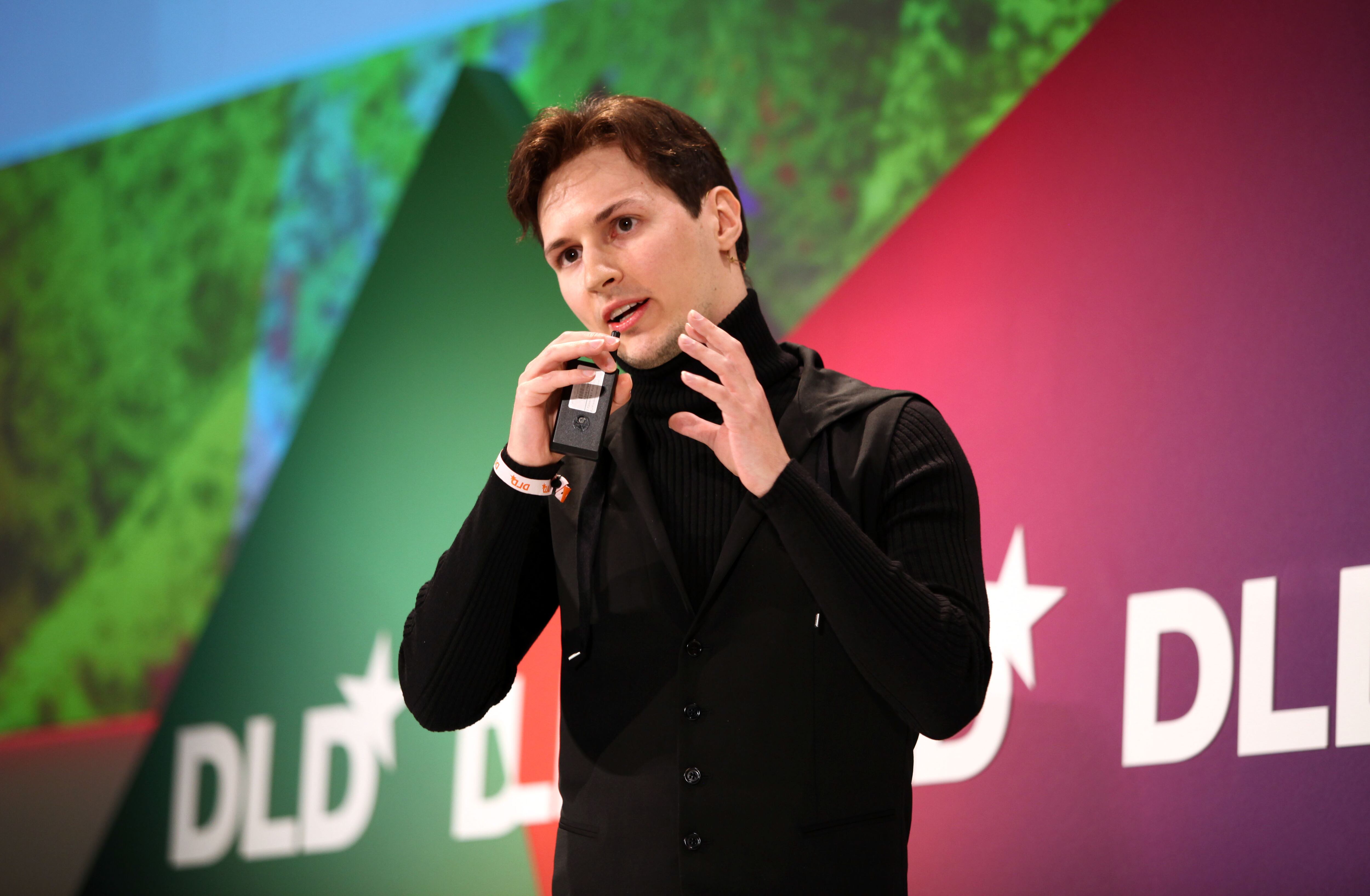 Pavel Durov FOTO: Nadine Rupp/Getty Images)