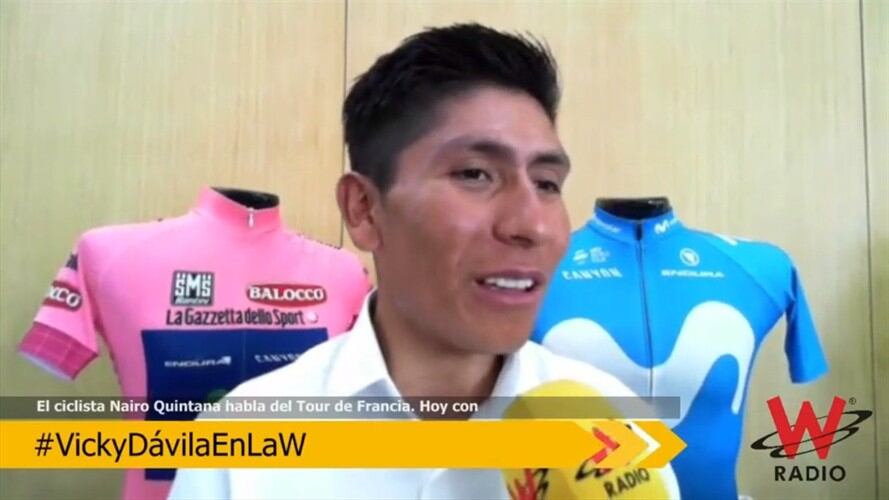 Nairo Quintana. Foto: W Radio