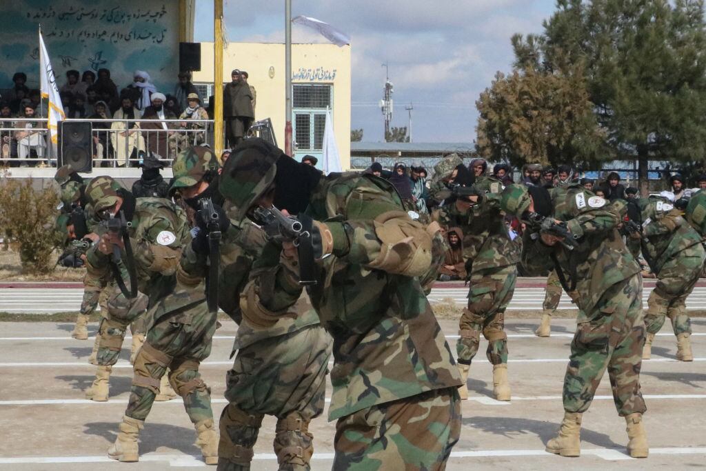 Imagen de referencia del régimen talibán. (Photo by MOHSEN KARIMI/AFP via Getty Images)