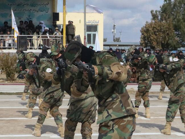 Imagen de referencia del régimen talibán. (Photo by MOHSEN KARIMI/AFP via Getty Images)