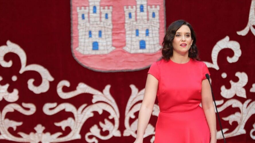 La derecha española y su figura ascendente, Isabel Díaz Ayuso, obtuvieron este martes un triunfo holgado en las elecciones regionales de Madrid, . Foto: Getty Images