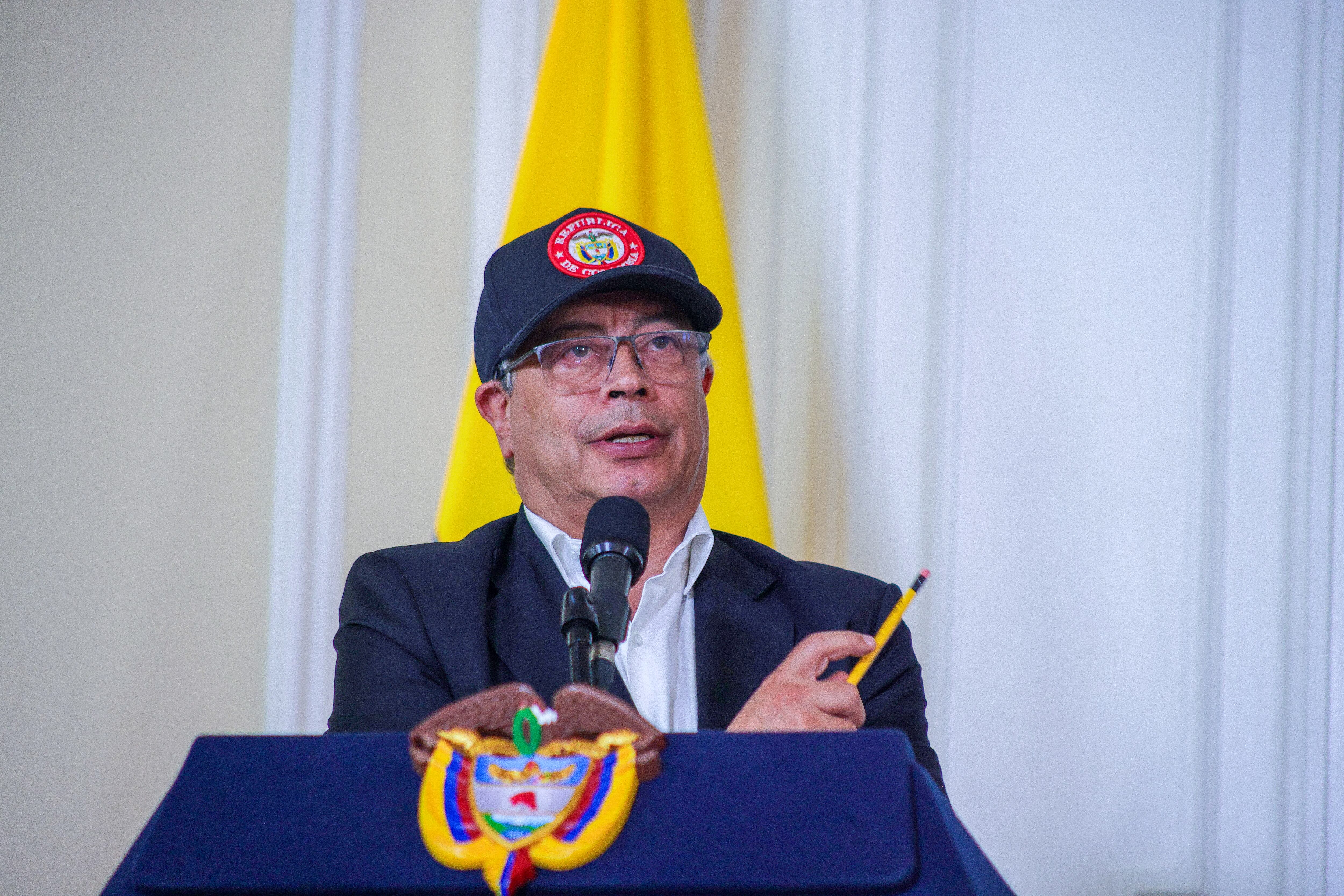 Gustavo Petro, presidente de Colombia. Foto: EFE.