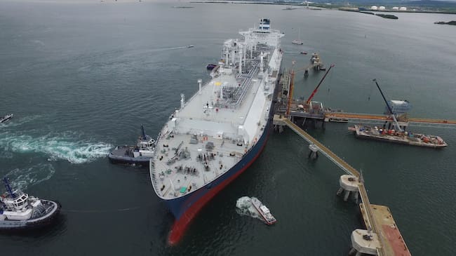 Regasificadora de Cartagena. Foto: Colprensa.