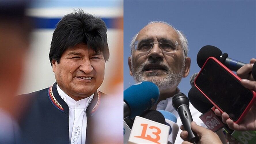 Morales y Mesa. ¿Quién será el próximo presidente de Bolívia?. Foto: Getty Images