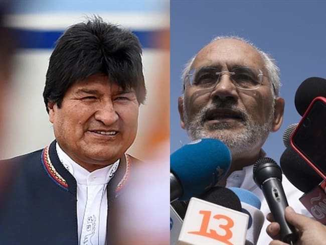 Morales y Mesa. ¿Quién será el próximo presidente de Bolívia?. Foto: Getty Images