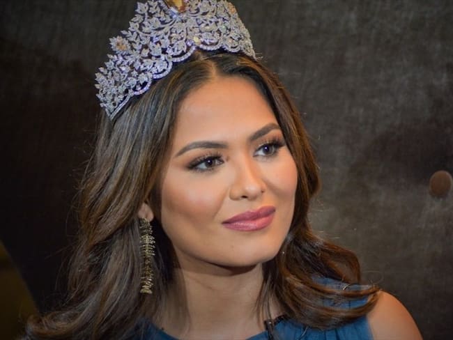 Andrea Meza, ganadora del concurso de belleza Miss Universo 2020. Foto: Getty Images/Medios y Media