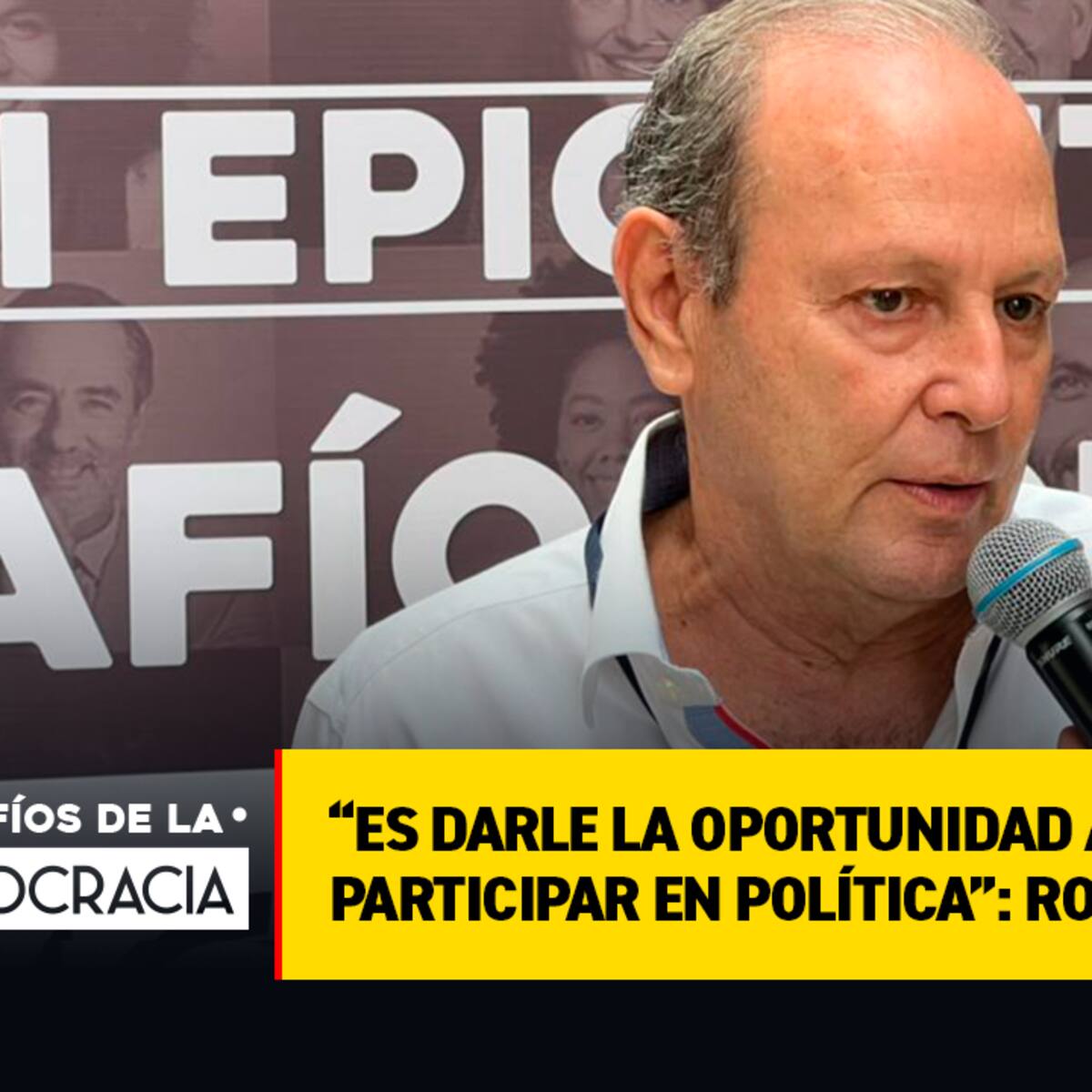 “Es darle la oportunidad a todo un país de participar en política”: Rodrigo Otoya