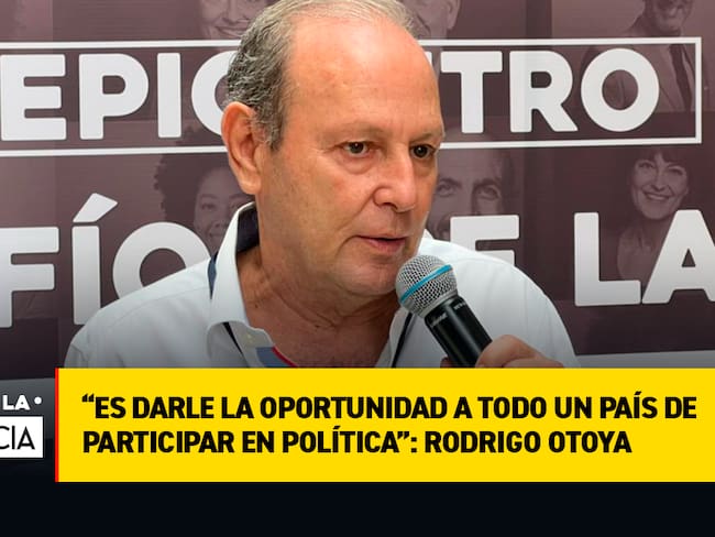 “Es darle la oportunidad a todo un país de participar en política”: Rodrigo Otoya
