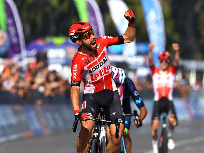 Thomas De Gendt ganador de etapa en el Giro de Italia. (Photo by Michael Steele/Getty Images)