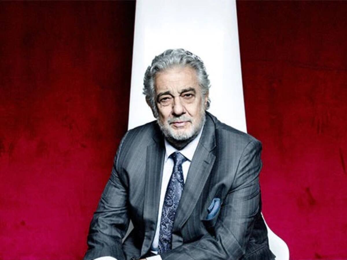 Todo listo para el concierto de Plácido Domingo en Antioquia