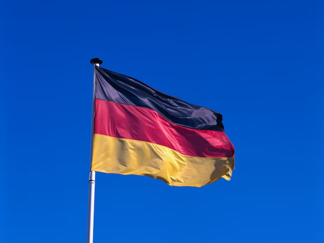 Bandera de Alemania. Foto: Getty Images.