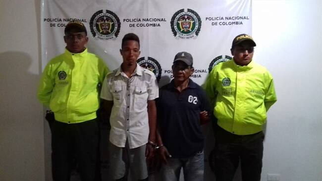 Los capturados fueron dejados a disposición de las autoridades competentes. Foto: Policía Nacional