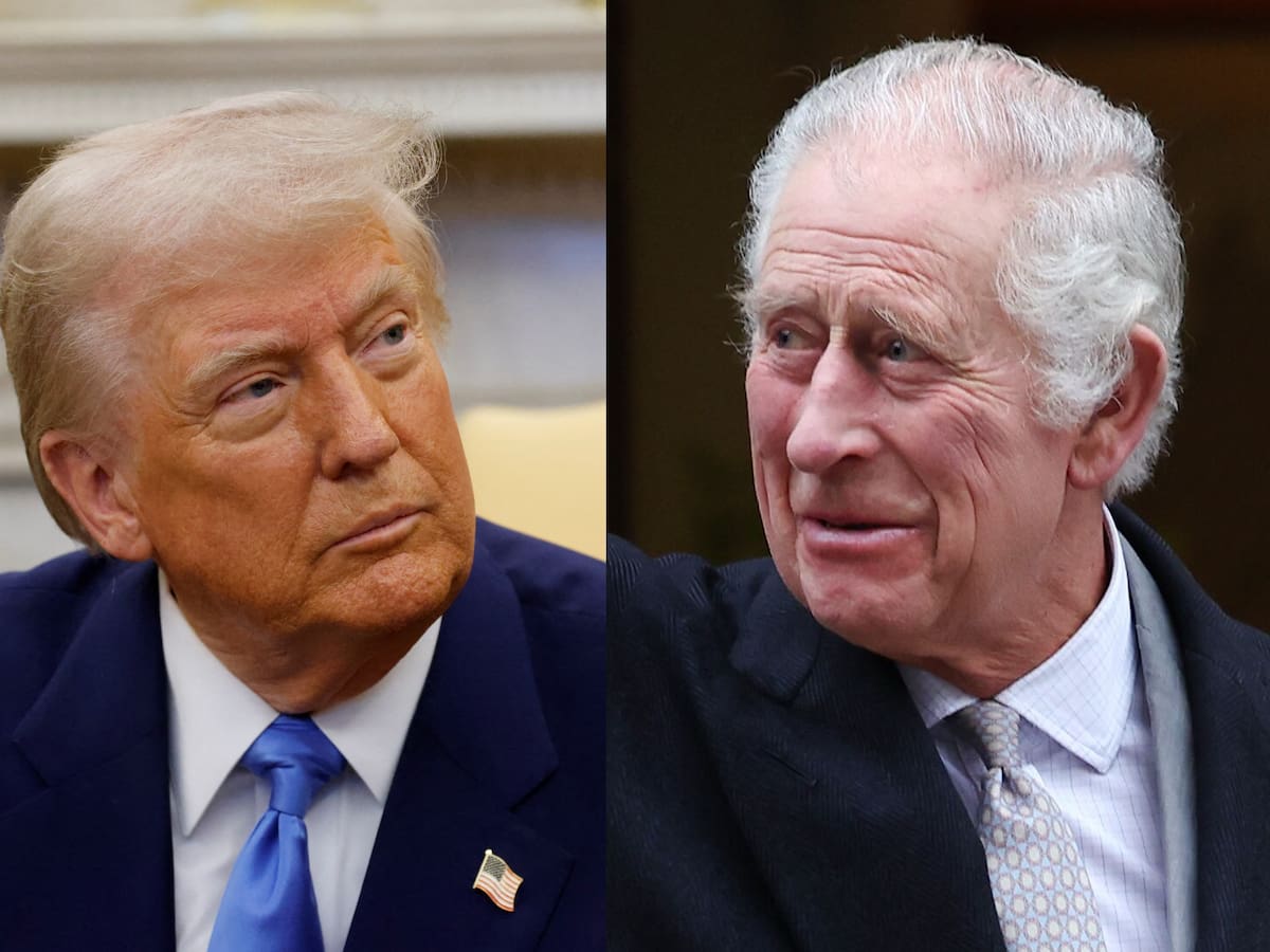 El rey Carlos III invitó a Trump a una segunda visita de Estado al Reino Unido
