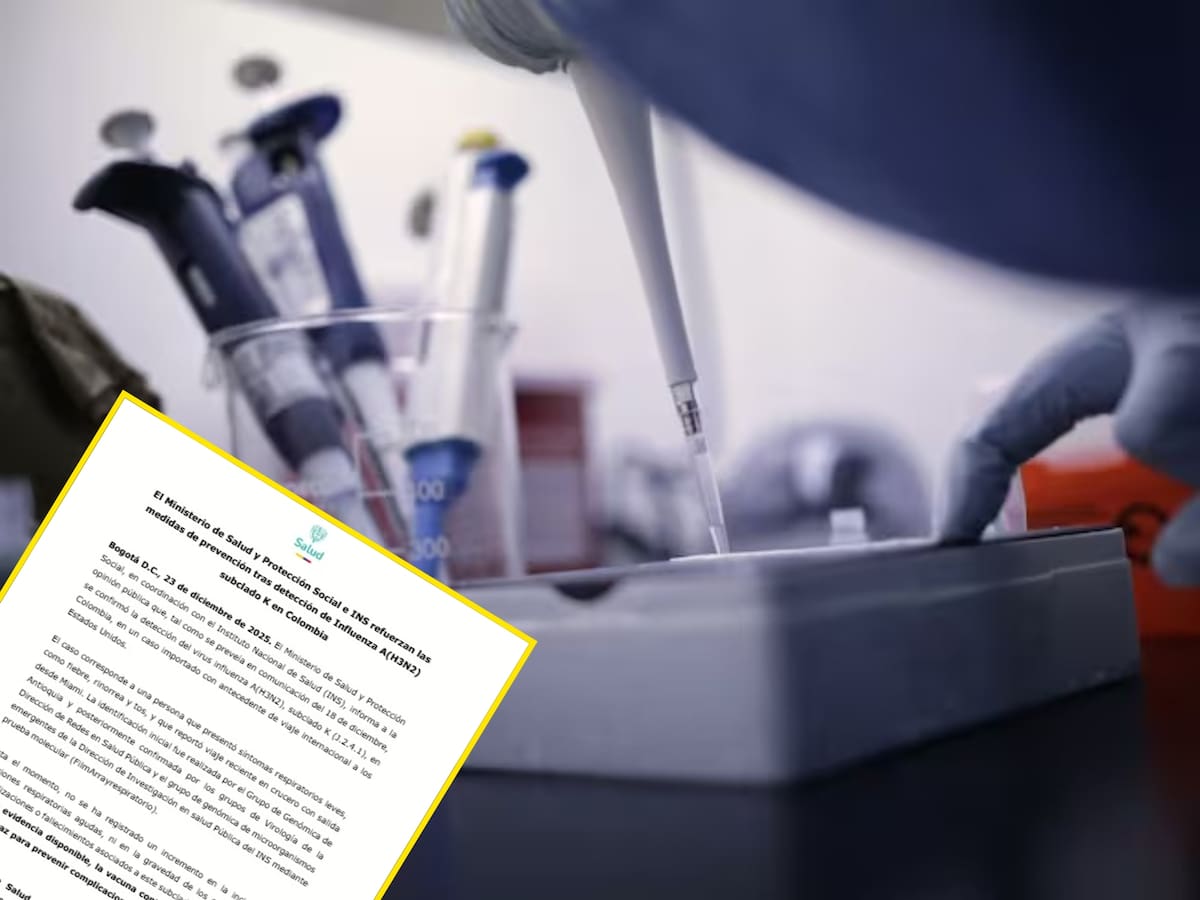 MinSalud confirmó detección en Colombia del virus influenza A(H3N2): esto se sabe
