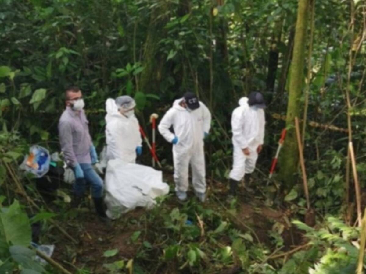 Imputados presuntos culpables de desaparición y muerte de Maria Magola Gaviria en Caldas