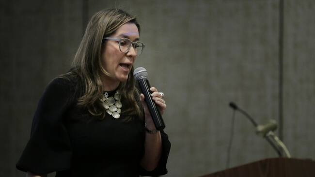 Ministra de Minas y Energia, María Fernanda Suarez. Foto: Colprensa