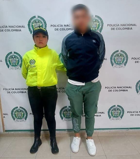 Presunto violador de menor de 11 años en Bogotá. Foto: Policía