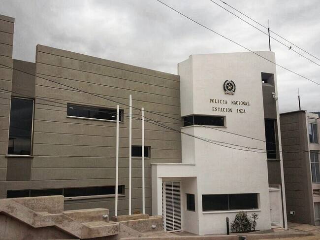 Estación de Policía de Inzá, Cauca. Crédito: Policía Nacional.