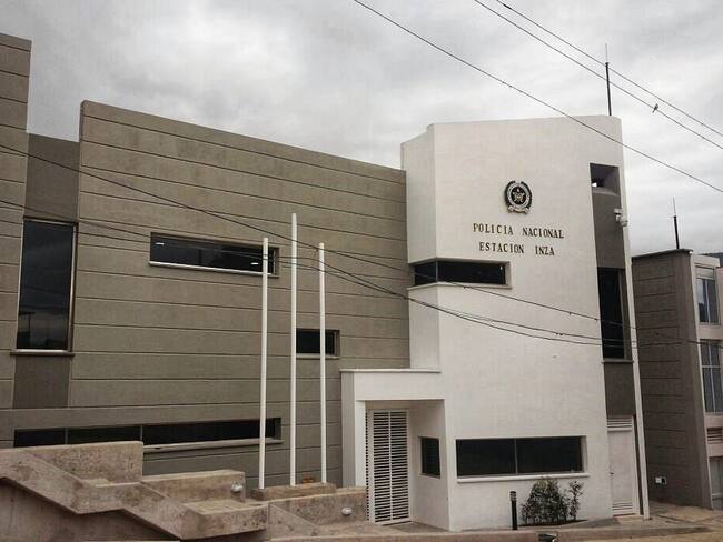 Estación de Policía de Inzá, Cauca. Crédito: Policía Nacional.
