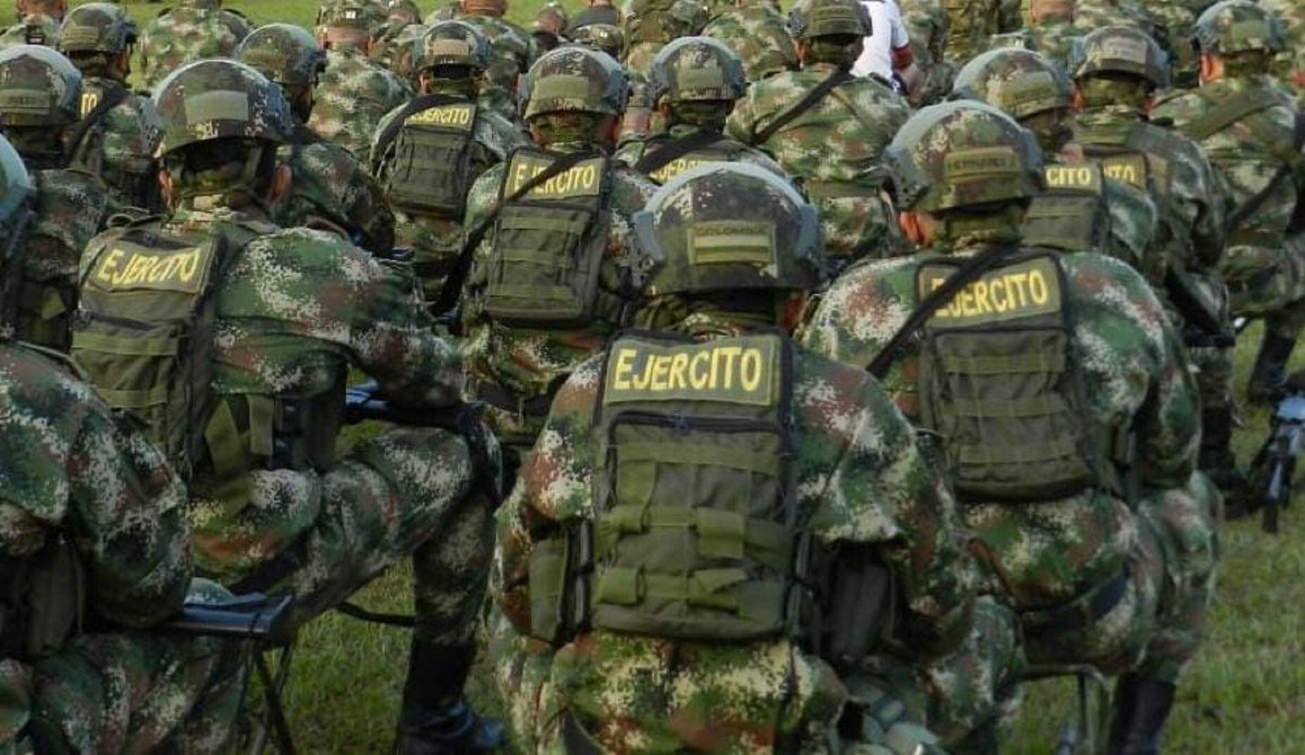 Un soldado muerto dejó enfrentamiento contra el Clan del Golfo en Tierralta, Córdoba. Foto: referencia Ejército.