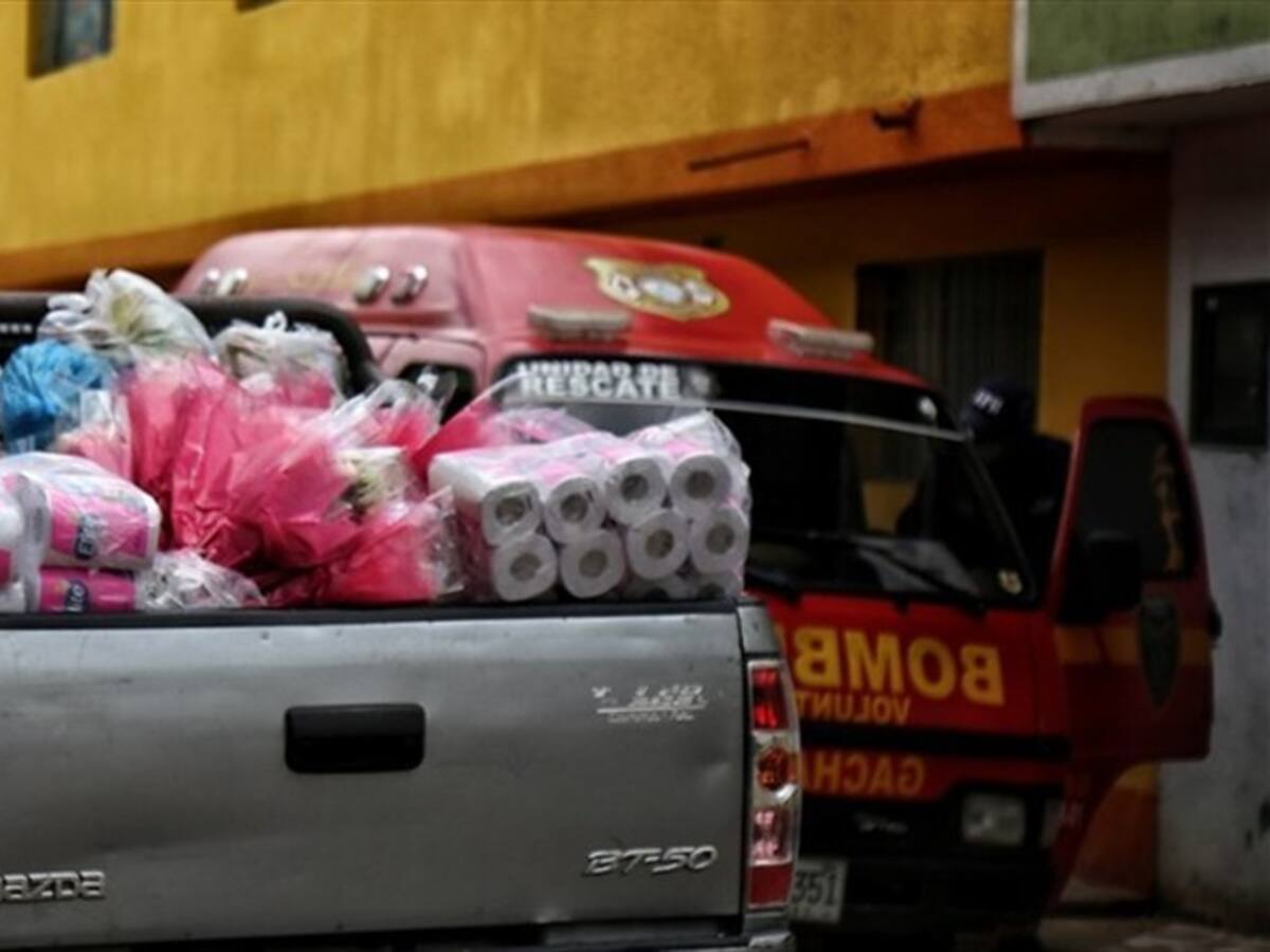 Por intentos de saqueos suspendieron entrega de mercados en el occidente de Tunja