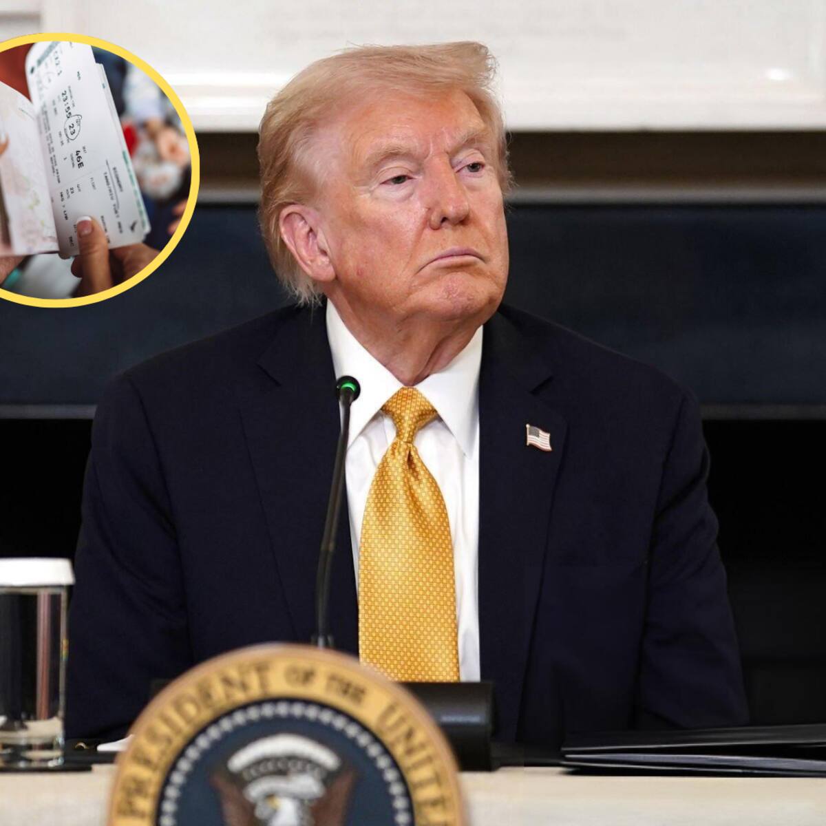 Trump quiere poner fin a la “migración masiva” en el mundo, afirmó la Casa Blanca