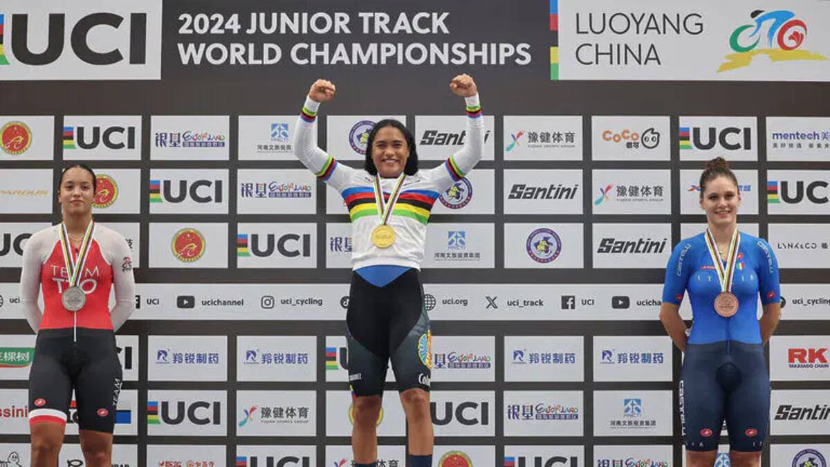 “Era el objetivo que tenía en mente”: Stefany Cuadrado, tricampeona de ciclismo en China