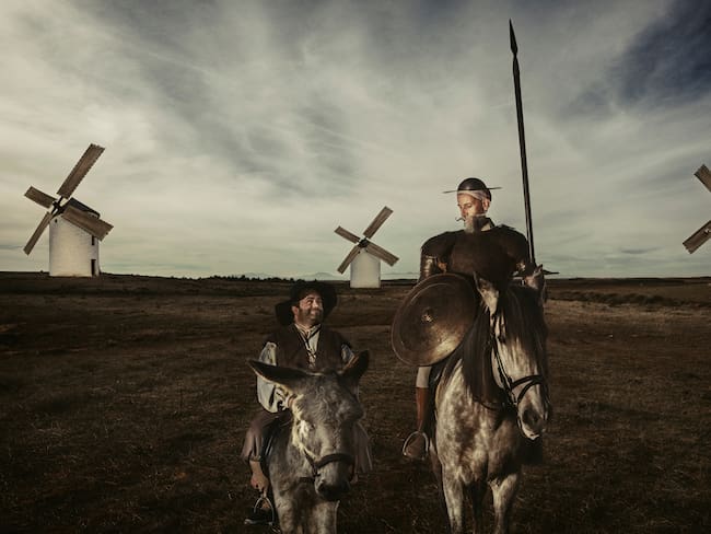 El Quijote y Sancho Panza. Foto: Getty Images