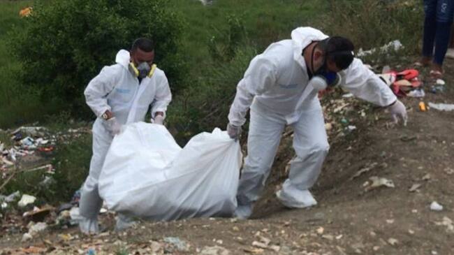El cuerpo fue ingresado a la morgue de Medicina Legal. Foto: Cortesía.