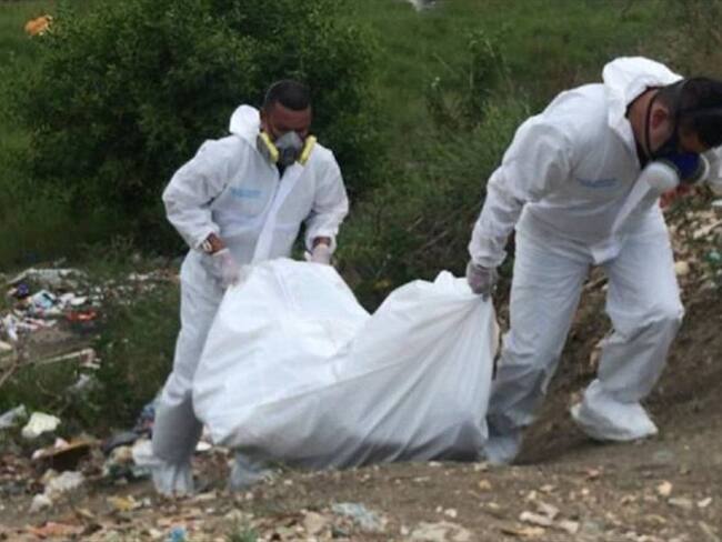 El cuerpo fue ingresado a la morgue de Medicina Legal. Foto: Cortesía.