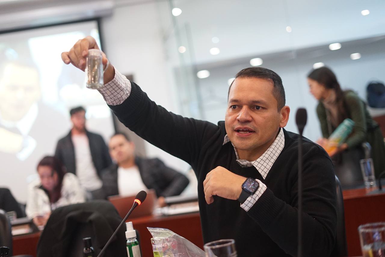 Alejandro Ocampo, representante del Pacto Histórico. Foto: Twitter Alejandro Ocampo.